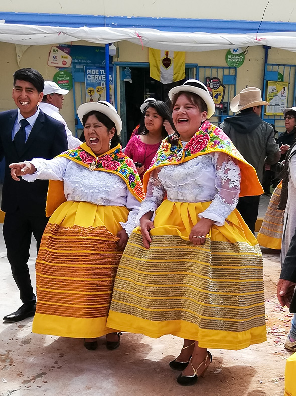 Detalle de un plato típico servido en la feria gastronómica.